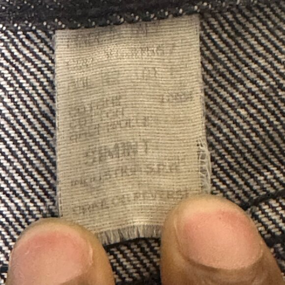 VTG AX Armani Exchange Designer Denim Jeans Pants Light Black Wash Men 32 Street - Picture 6 of 16